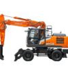 Hitachi Mobilbagger ZX220W